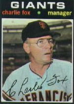 1971 Topps Baseball Cards      517     Charlie Fox MG RC